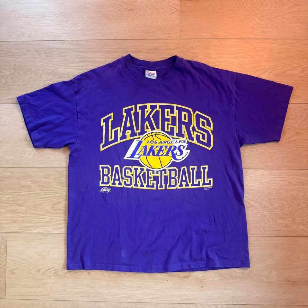 Hanes Men's Purple T-shirt